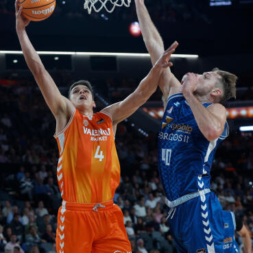 100-82. Derrota burgalesa en el Roig Arena