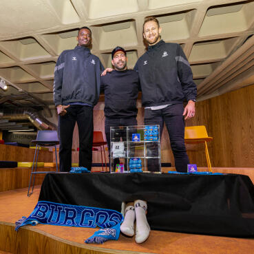 Cagüen Socks y el San Pablo Burgos unen sus fuerzas